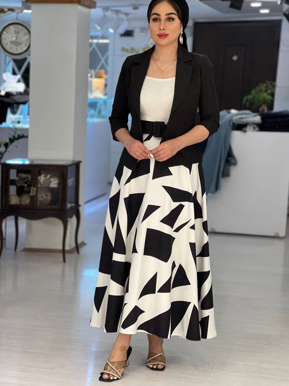 دامن کرپ مازراتی اسپرت مد