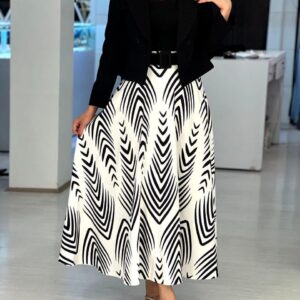 دامن طرح سه بعدی