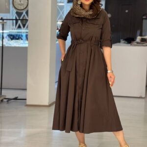 پیراهن مانتویی